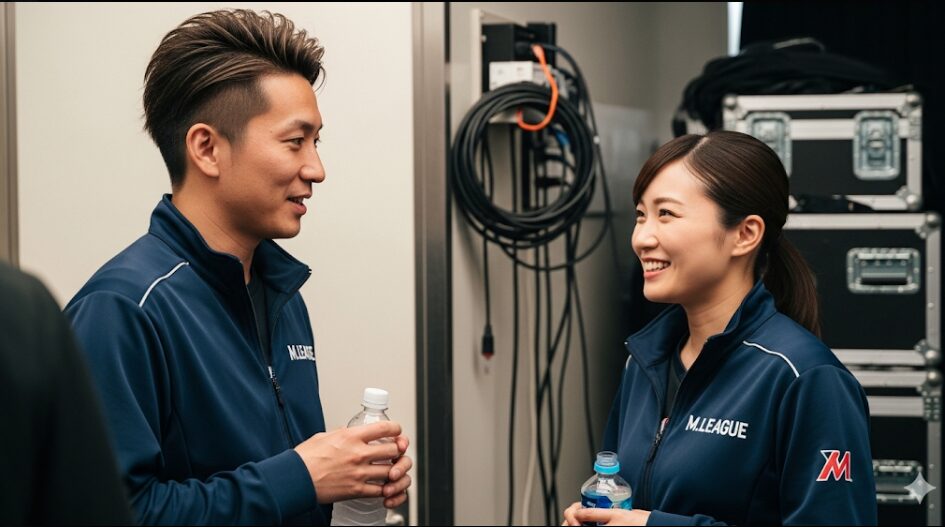 Mリーグの対局舞台裏やオフショットも